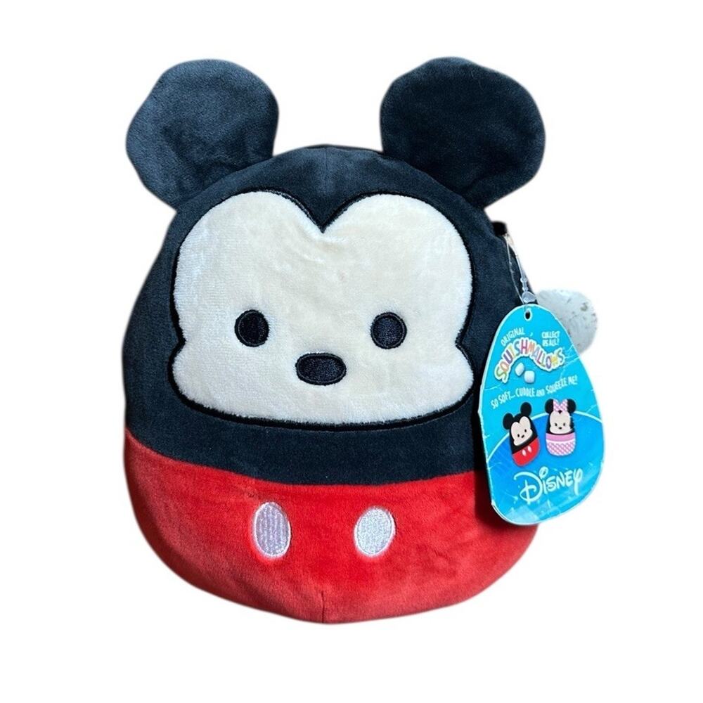 Squishmallow Disney Stuffed Mickey Mouse 8" Super Soft Plush w/ Tags